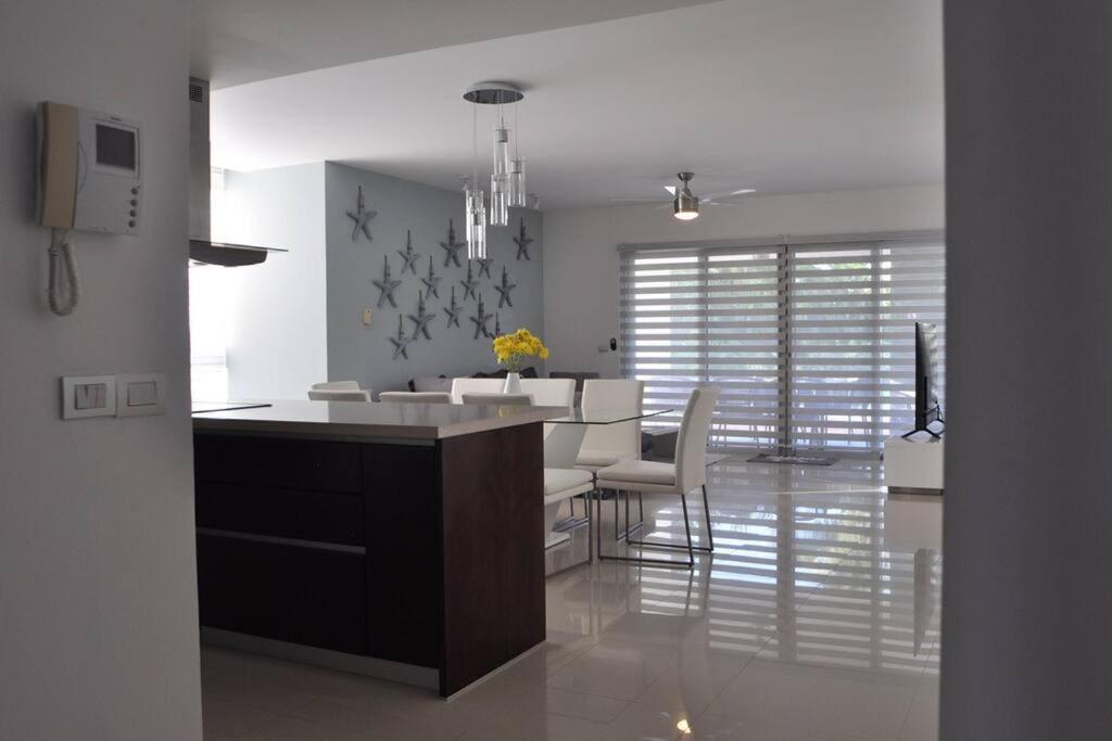 Condo/ Depa - Marea Azul - Playa Del Carmen Ngoại thất bức ảnh